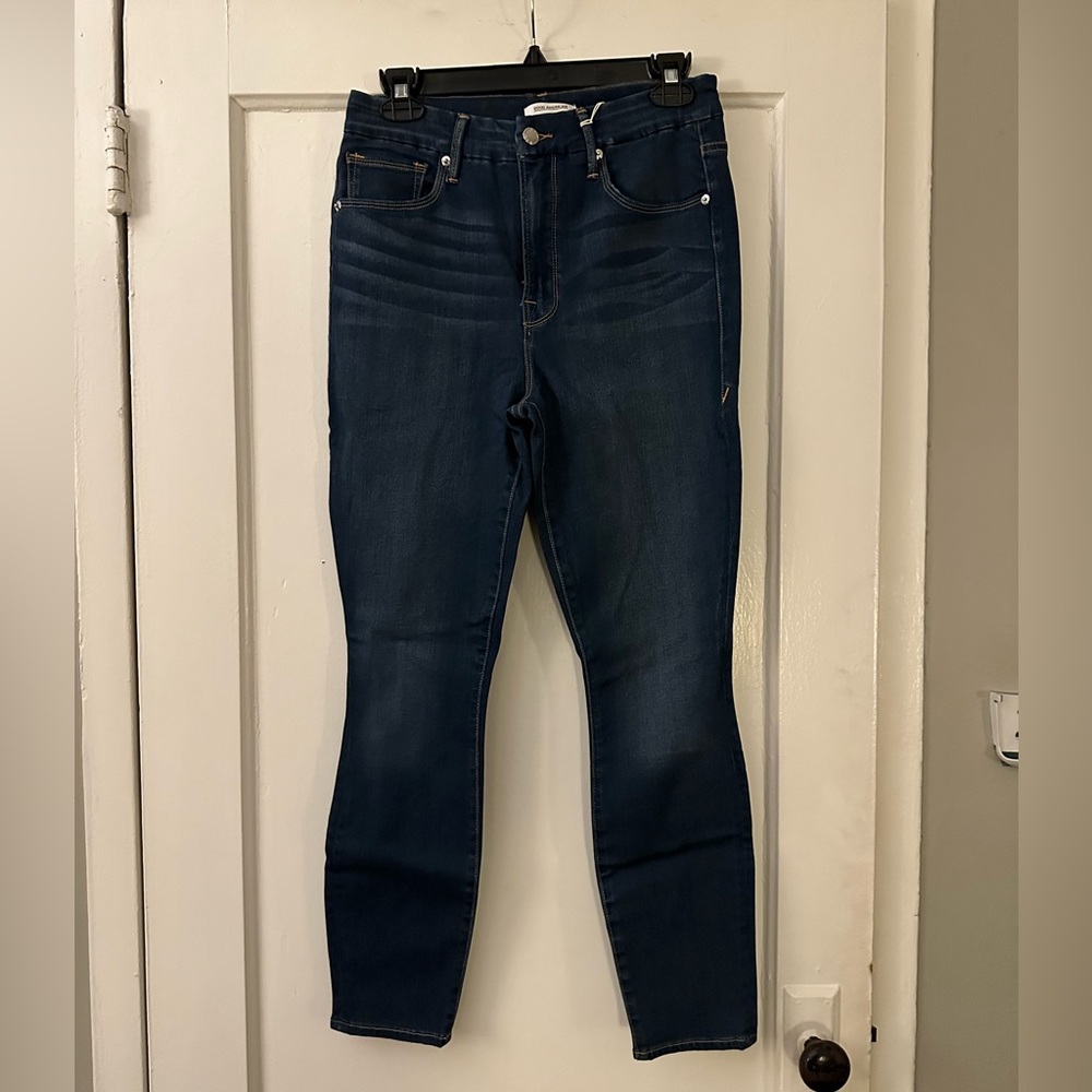 Good American. Good Legs Skinny Cropped Jeans. Size 10. NWT. - Picture 3 of 6